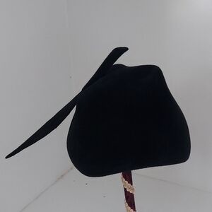 Elegant Black Beret Hat